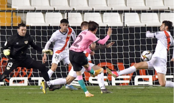 国王杯-巴萨三中门框2-1逆转列卡诺晋级八强 梅西德容破门 国王杯-巴萨三中门框2-1逆转列卡诺晋级八强 梅西德容破门