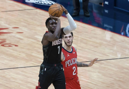 伍德27+9奥拉迪波20分 锡安26+7 火箭126-112擒鹈鹕五连胜 伍德27+9奥拉迪波20分 锡安26+7 火箭126-112擒鹈鹕五连胜