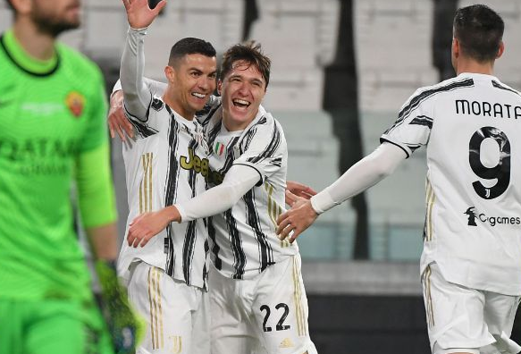 意甲-尤文图斯2-0完胜罗马 C罗破门+击中横梁库卢造乌龙 意甲-尤文图斯2-0完胜罗马 C罗破门+击中横梁库卢造乌龙