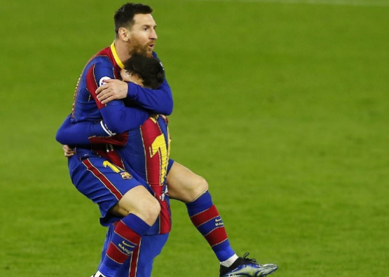 西甲-巴萨3-2逆转贝蒂斯 梅西替补破门新星世界波绝杀 西甲-巴萨3-2逆转贝蒂斯 梅西替补破门新星世界波绝杀