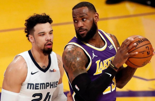 詹姆斯28分准三双浓眉35+9 湖人115-105擒灰熊迎七连胜 詹姆斯28分准三双浓眉35+9 湖人115-105擒灰熊迎七连胜