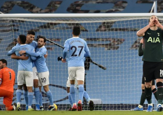 英超-曼城3-0热刺稳坐英超积分榜首 京多安双响埃德森助攻 英超-曼城3-0热刺稳坐英超积分榜首 京多安双响埃德森助攻