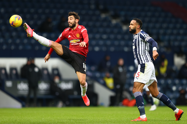 英超-迪亚涅闪击破门B费扳平 曼联客场1-1西布朗 英超-迪亚涅闪击破门B费扳平 曼联客场1-1西布朗