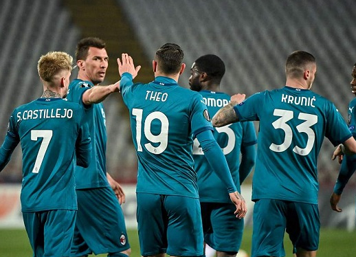 欧联-AC米兰补时丢球!红星2-2绝平 特奥造点+罚中 欧联-AC米兰补时丢球!红星2-2绝平 特奥造点+罚中