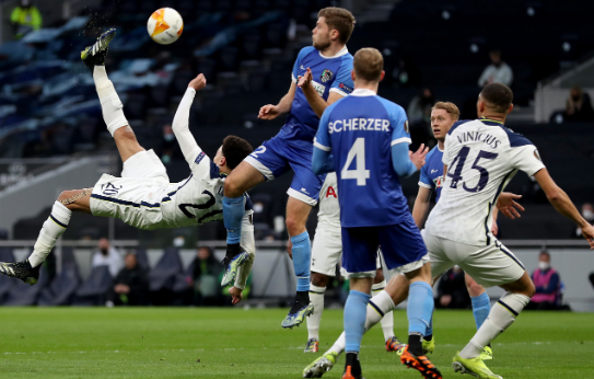 欧联-热刺4-0贝格总比分8-1晋级 阿里两传一射贝尔破门 欧联-热刺4-0贝格总比分8-1晋级 阿里两传一射贝尔破门