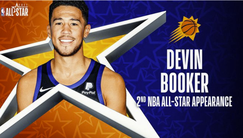 布克入选全明星替补阵容 他将顶替受伤的浓眉出战 布克入选全明星替补阵容 他将顶替受伤的浓眉出战