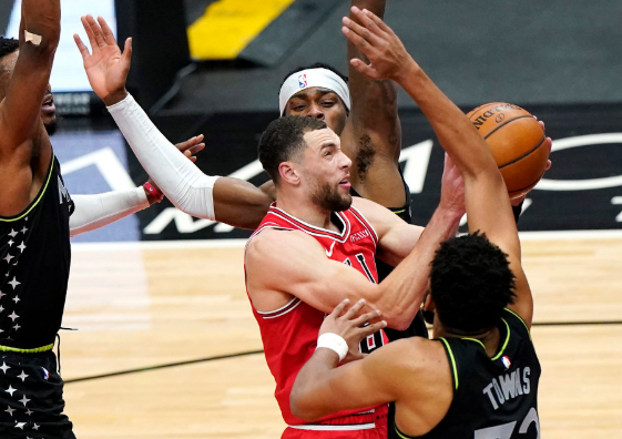 拉文35分唐斯24+8+5 公牛加时133-126擒森林狼迎三连胜 拉文35分唐斯24+8+5 公牛加时133-126擒森林狼迎三连胜