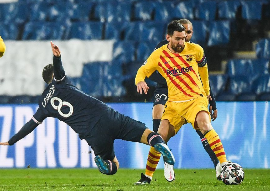 欧冠-巴黎1-1巴萨总比分5-2晋级八强 姆巴佩点射梅西世界波+失点 欧冠-巴黎1-1巴萨总比分5-2晋级八强 姆巴佩点射梅西世界波+失点