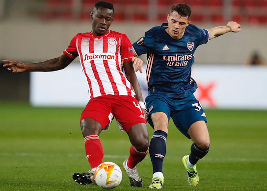 欧联-阿森纳3-1奥林匹亚科斯占先机 厄德高埃尔内尼连轰世界波 欧联-阿森纳3-1奥林匹亚科斯占先机 厄德高埃尔内尼连轰世界波