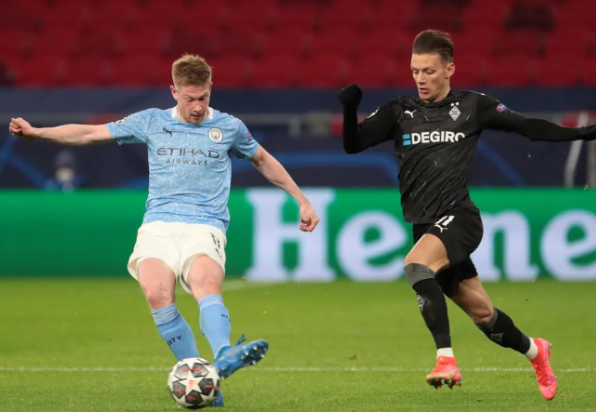 欧冠-德布劳内破门京多安建功 曼城总分4-0晋级 欧冠-德布劳内破门京多安建功 曼城总分4-0晋级