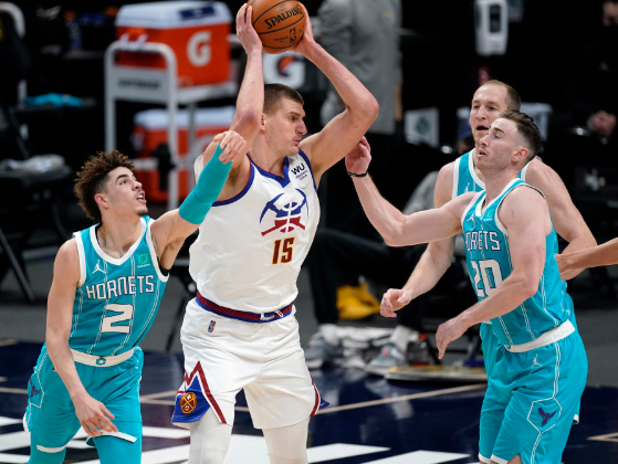 NBA-掘金129-104大胜黄蜂 小波特28+13 约基奇三节三双 NBA-掘金129-104大胜黄蜂 小波特28+13 约基奇三节三双