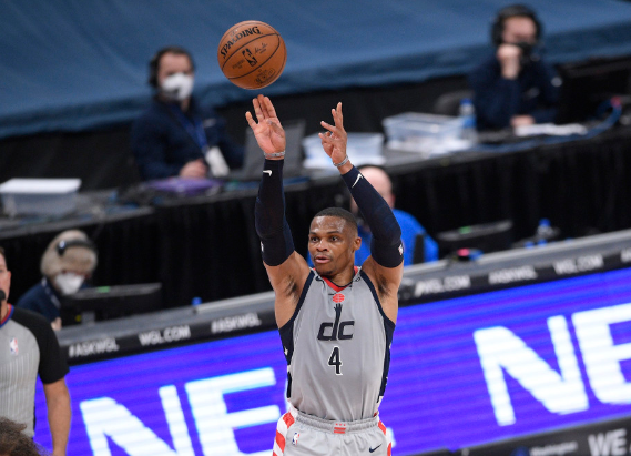 NBA-奇才131-122擒爵士 米切尔空砍42分比尔43分 威少大号三双 NBA-奇才131-122擒爵士 米切尔空砍42分比尔43分 威少大号三双