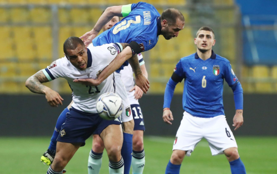 世预赛-意大利2-0北爱尔兰迎来开门红 因莫比莱贝拉尔迪建功 世预赛-意大利2-0北爱尔兰迎来开门红 因莫比莱贝拉尔迪建功