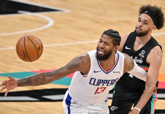 伦纳德休战乔治24+13 德罗赞23分 马刺85-98不敌快船遭遇4连败 伦纳德休战乔治24+13 德罗赞23分 马刺85-98不敌快船遭遇4连败