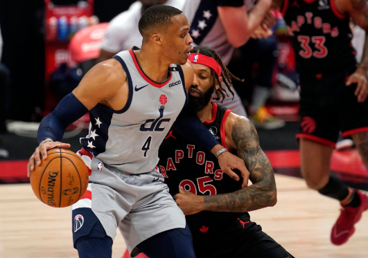 威少23+14+11特伦特绝杀 猛龙103-101逆转奇才迎两连胜 威少23+14+11特伦特绝杀 猛龙103-101逆转奇才迎两连胜