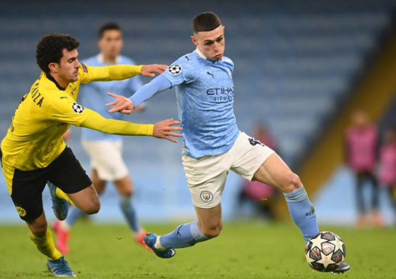 欧冠-曼城2-1多特抢得淘汰赛先机 丁丁罗伊斯破门福登奉献绝杀 欧冠-曼城2-1多特抢得淘汰赛先机 丁丁罗伊斯破门福登奉献绝杀