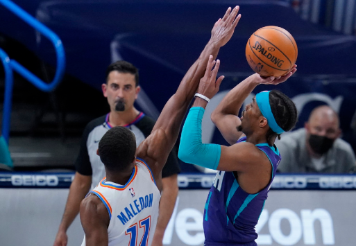 马勒东25+5+5罗齐尔17分 黄蜂7人得分上双以113-102战胜雷霆 马勒东25+5+5罗齐尔17分 黄蜂7人得分上双以113-102战胜雷霆