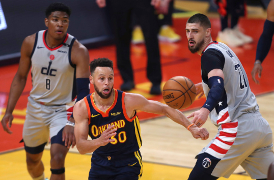 威少三双比尔关键3+1 库里32分勇士主场107-110负奇才 威少三双比尔关键3+1 库里32分勇士主场107-110负奇才