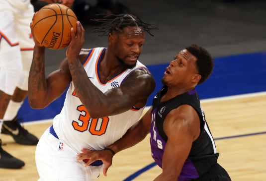 兰德尔26+8+5西亚卡姆致命失误 尼克斯102-96险胜猛龙 兰德尔26+8+5西亚卡姆致命失误 尼克斯102-96险胜猛龙