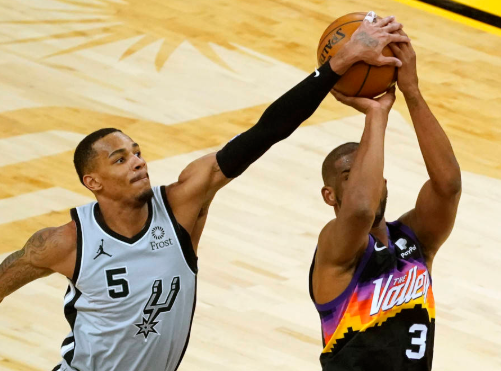 马刺六人得分上双以111-85大胜太阳 布克15+3+3保罗仅得6分 马刺六人得分上双以111-85大胜太阳 布克15+3+3保罗仅得6分