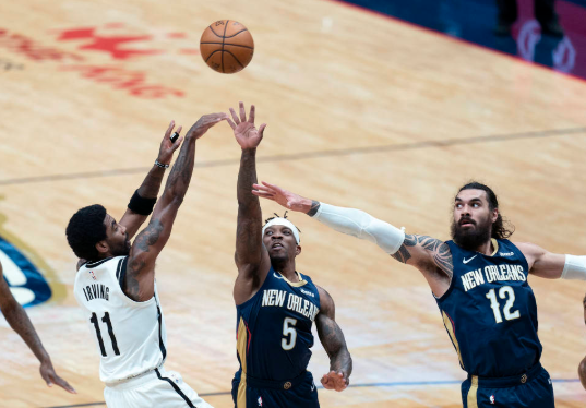 欧文32+8锡安33+7致命失误 篮网七人上双以134-129战胜鹈鹕 欧文32+8锡安33+7致命失误 篮网七人上双以134-129战胜鹈鹕