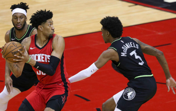 森林狼114-107击败火箭 伍德24+18拉塞尔15分 唐斯31+7+5 森林狼114-107击败火箭 伍德24+18拉塞尔15分 唐斯31+7+5