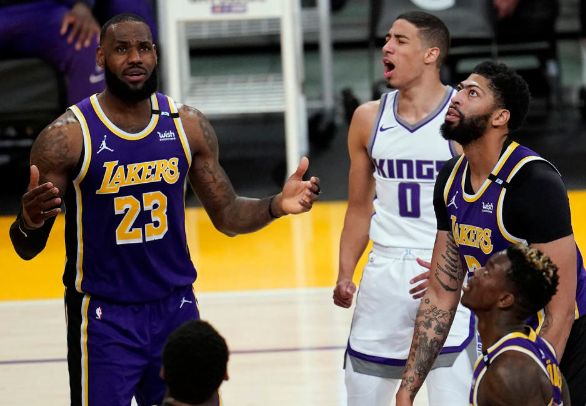 国王7人上双110-106险胜湖人 詹皇复出砍16分浓眉22+11 国王7人上双110-106险胜湖人 詹皇复出砍16分浓眉22+11