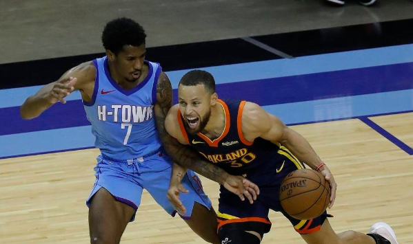 勇士113-87大胜火箭 库里独揽30+6+5单节23分 小波特16分 勇士113-87大胜火箭 库里独揽30+6+5单节23分 小波特16分