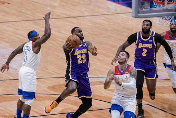 湖人110-98胜鹈鹕附加赛战勇士 詹姆斯25+6浓眉哥14分 湖人110-98胜鹈鹕附加赛战勇士 詹姆斯25+6浓眉哥14分