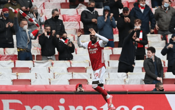 英超-阿森纳2-0布莱顿 佩佩梅开二度厄德高送助攻 英超-阿森纳2-0布莱顿 佩佩梅开二度厄德高送助攻