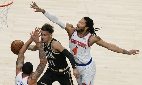 老鹰113-96大胜尼克斯3-1夺赛点 杨27+9兰德尔23+10+7 老鹰113-96大胜尼克斯3-1夺赛点 杨27+9兰德尔23+10+7