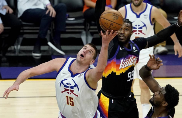 太阳123-98大胜掘金 总比分2-0 保罗17+15约老师24+13 太阳123-98大胜掘金 总比分2-0 保罗17+15约老师24+13