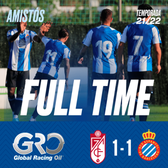 热身赛-西班牙人1-1格拉纳达 武磊首发75分钟进球被判越位 热身赛-西班牙人1-1格拉纳达 武磊首发75分钟进球被判越位