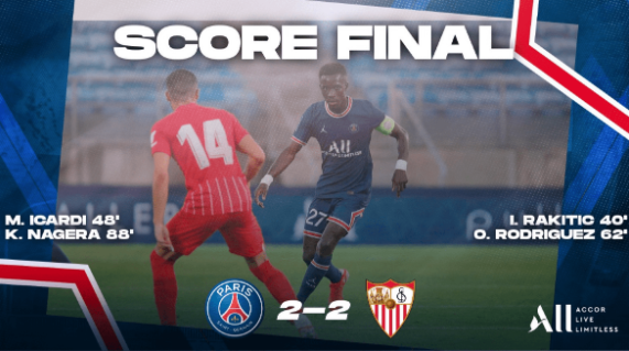 热身赛-巴黎圣日尔曼2-2塞维利亚 纳瓦斯送点伊卡尔迪破门 热身赛-巴黎圣日尔曼2-2塞维利亚 纳瓦斯送点伊卡尔迪破门