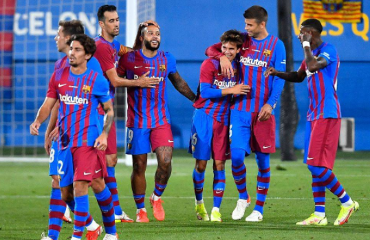 甘伯杯-巴萨3-0大胜尤文图斯 普吉读秒破门德佩布莱斯维特建功 甘伯杯-巴萨3-0大胜尤文图斯 普吉读秒破门德佩布莱斯维特建功