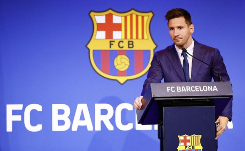 梅西告别发布会两度落泪:无法接受这一切 巴萨高于所有球员 梅西告别发布会两度落泪:无法接受这一切 巴萨高于所有球员