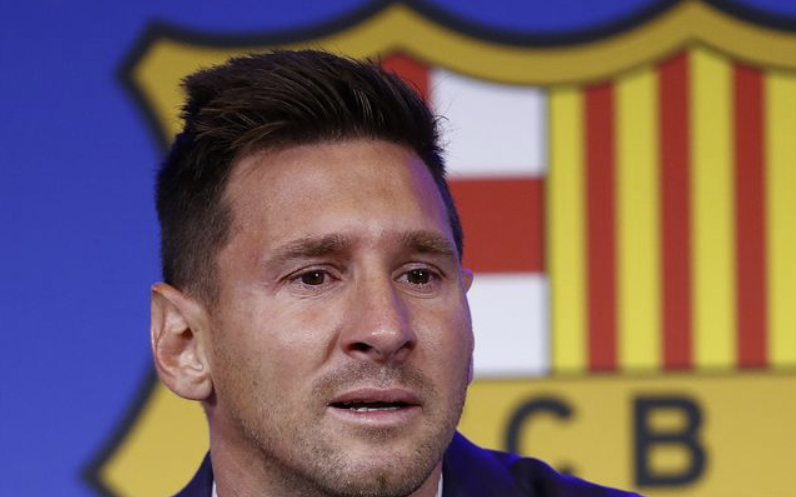 梅西告别发布会两度落泪:无法接受这一切 巴萨高于所有球员 梅西告别发布会两度落泪:无法接受这一切 巴萨高于所有球员