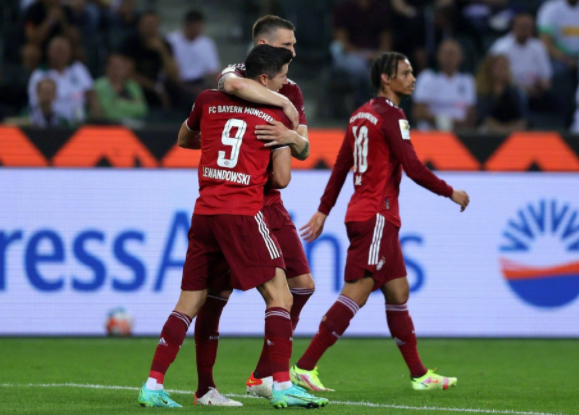 德甲-拜仁客场1-1门兴 莱万扳平救主索默数次神扑 德甲-拜仁客场1-1门兴 莱万扳平救主索默数次神扑