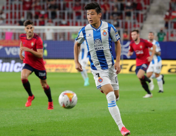 西甲-西班牙人0-0奥萨苏纳 武磊首发63分钟送妙传 西甲-西班牙人0-0奥萨苏纳 武磊首发63分钟送妙传