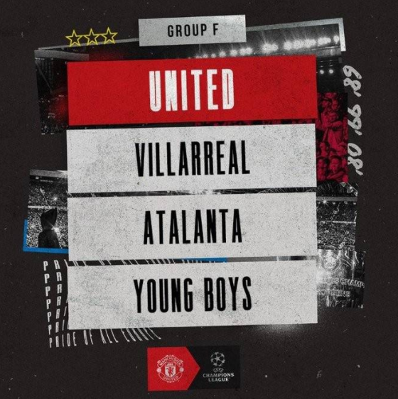 欧冠-F组解签:冤家聚首,曼联能否一雪前耻? 亚特兰大搅局 欧冠-F组解签:冤家聚首,曼联能否一雪前耻? 亚特兰大搅局