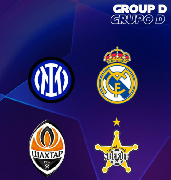 欧冠-D组解签:穿越回上赛季 皇马国米矿工再相遇 欧冠-D组解签:穿越回上赛季 皇马国米矿工再相遇