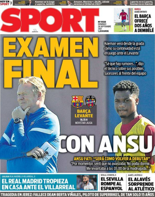 西甲-巴萨前瞻:主帅+中场核心停赛 法蒂或复出扮演救世主 西甲-巴萨前瞻:主帅+中场核心停赛 法蒂或复出扮演救世主