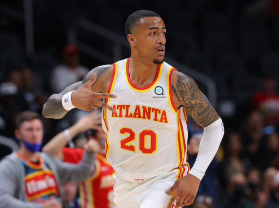 老鹰122-104轻取活塞送其三连败 特雷-杨32+9 科林斯22分 老鹰122-104轻取活塞送其三连败 特雷-杨32+9 科林斯22分