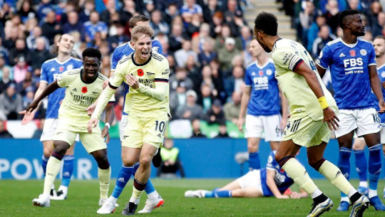 英超-阿森纳2-0击败莱斯特城 加布里埃尔闪击S罗破门 英超-阿森纳2-0击败莱斯特城 加布里埃尔闪击S罗破门