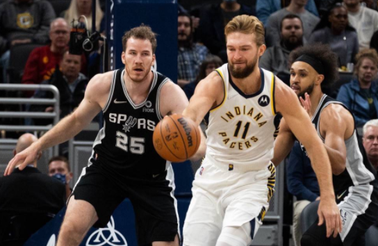 萨博尼斯24+13领衔六人上双 步行者131-118胜马刺止四连败 萨博尼斯24+13领衔六人上双 步行者131-118胜马刺止四连败