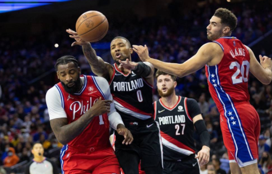 庄神14+14+7乔治替补20分 76人主场113-103胜开拓者迎3连胜 庄神14+14+7乔治替补20分 76人主场113-103胜开拓者迎3连胜