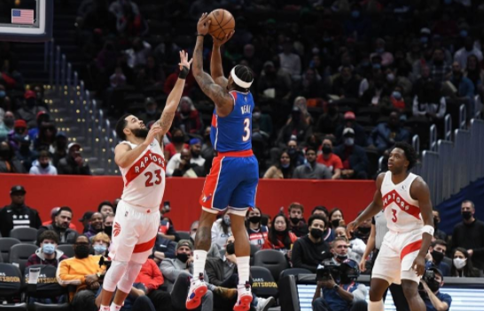 弗里特砍33分比尔25+7+7 猛龙109-100灭奇才迎5连胜 弗里特砍33分比尔25+7+7 猛龙109-100灭奇才迎5连胜