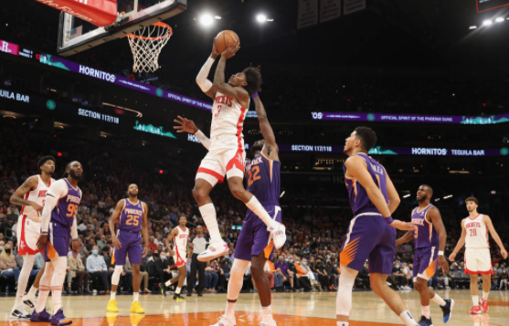 布克27+9保罗13助攻 太阳123-111大胜送火箭六连败 布克27+9保罗13助攻 太阳123-111大胜送火箭六连败