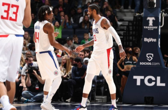 乔治低效21+11+6唐斯20分 快船104-84逆转再擒森林狼 乔治低效21+11+6唐斯20分 快船104-84逆转再擒森林狼