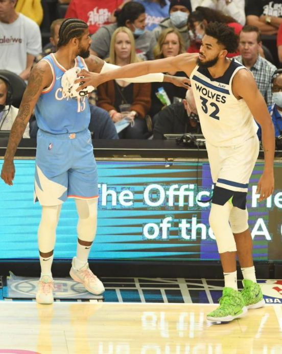 乔治三节打卡砍23+9 快船129-102大胜森林狼豪取七连胜 乔治三节打卡砍23+9 快船129-102大胜森林狼豪取七连胜